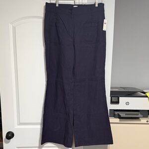🆕 Maeve for Anthropologie blue flared pants size 34